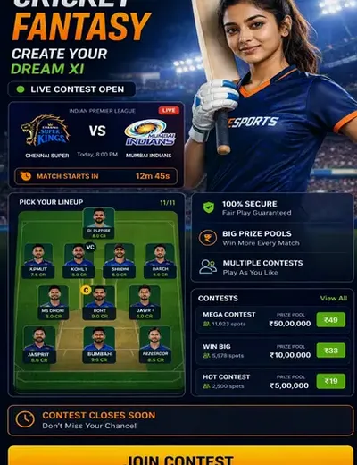 90CLUB (90 club) fantasy cricket & matchday visual 3